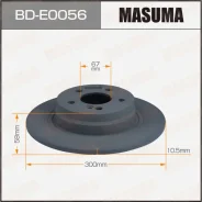 ���� ��������� Masuma, ������, ������/�����, ��� Mercedes-Benz W204 / C207, 1 ��, ���. BD-E0056 ��������� �� �������� 2 �� BDE0056 ����