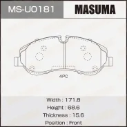 ������� ��������� �������� Masuma, ��������, �������� �� ��� (4 ��), ���. MS-U0181 MSU0181 ����