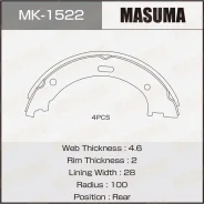 ������� ��������� ���������� Masuma, ��� Infiniti QX56, �������� �� ��� (4 ��), ���. MK-1522 MK1522 ����