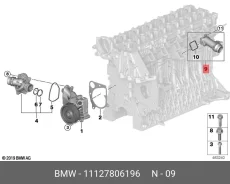 ������ ������� ����������! BMW 3 E46/E90/5 E39/E60/X3 E83/X5 E53/E70/X6 E71/E72 11127806196 11127806196 ����