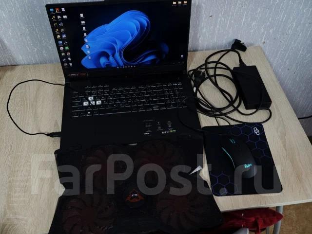 Asus TUF Gaming A17 FA707RM. 17.3", 3,2����, ��� 16 ��, ���� 1 024���, WiFi: 1, Bluetooth: 1 ����