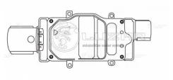 ������ ���������� ����. ���. ��� �/� Ford Focus III (11-)/Kuga II (13-) Luzar LFR 1075 LFR1075 ����