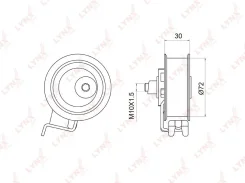 ����� �������� ����� ��� LYNXauto PB-1008 PB1008 ����