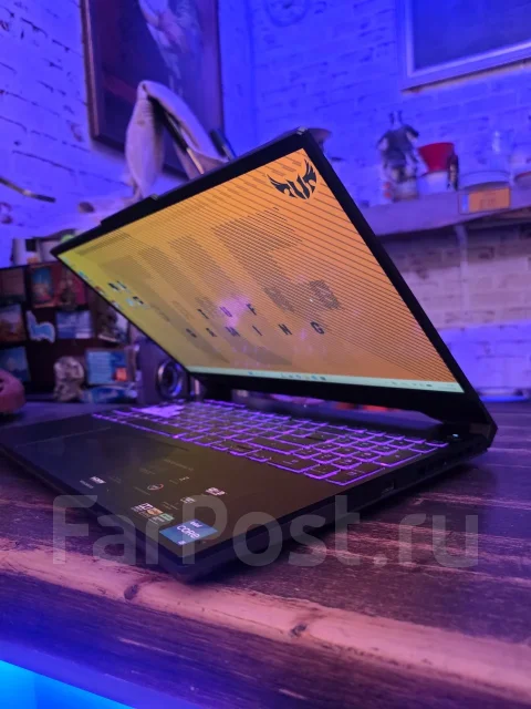 Asus TUF Gaming F15 FX507ZC4. 15.6", 2,5����, ��� 16 ��, ���� 512���, WiFi: 1, Bluetooth: 1, ����������� �� 4��. ����