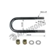 ��������� �������! � ������� � ������� M24x3x80 102/308-U BPW Mansons 300.109 300109 ����