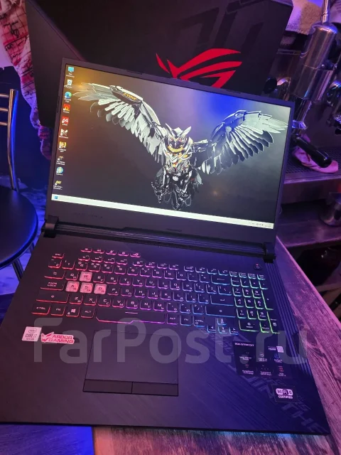 Asus ROG Strix. 17.3", ��� 16 ��, ���� 512���, WiFi: 1, Bluetooth: 1, ����������� �� 3��. ����