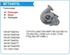 ��������������� Toyota 1HD-T,1HD-FT HDJ100 204hp MTT6497 ����