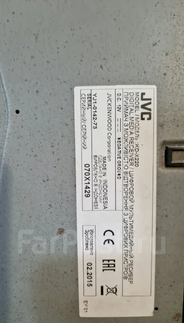 JVC KD-X220 ����