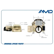 ��������� ���������� Mitsubishi ASX/Pajero -17 ���������� AMD Amdel783 AMDEL783 ����