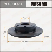 ���� ��������� Honda Accord -08 ����. Masuma BDC0071 BDC0071 ����