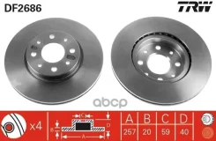 ��������� ���� DF2686 TRW ���. DF2686 DF2686 ����