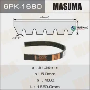 ������ ������������ FORD Transit -14 Masuma 6PK1680 6PK1680 ����