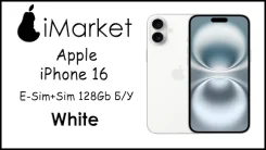Apple iPhone 16. �/�, 128 ��, �����, 4G LTE, eSIM ����