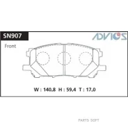 �������� ��������� ������� Advics �������� SN907 ����