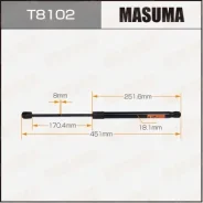 ���� ������� ��������� Masuma, L= 451mm (1/40) Masuma ������� T8102 | �������� �� ��, ������, 5 ����� | �������� �� 12 ��� | ������ � ������� | ������...