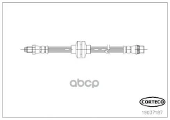 ����� ��������� | ����� ����/��� | Renault Duster 2012 - Corteco ���. 19037187 19037187 ����