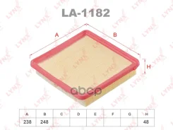 ������ ��������� Geely Coolray 1.5T 20 LYNXauto ���. LA1182 LA1182 ����
