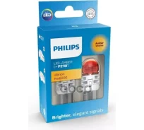 ����� ���������� P21W LED amber 11498 AU60 12V X2 (�-�) X2 Philips ���. 11498AU60X2 11498AU60X2 ����