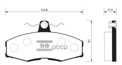 ������� ��������� �������� FORD Sierra 1.3/Sierra Turnier 1.6 82-84/Skoda Favorit 82-92 1.1, 1.3/Favorit Freew Sangsin brake ���. SP1028 SP1028 ����