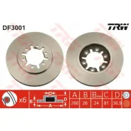 ���� ��������� TRW, ���. DF3001 ��������� �� �������� 2 �� DF3001 ����