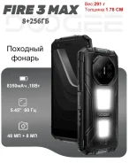 Doogee Fire 6 Max. �����, 256 ��, �������, 3G, 4G LTE, Dual-SIM, ����������, NFC, ������� ������� ����