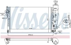 NS63528_�������� ����� 63528 Nissens 63528 ����