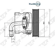 ����� ��� Chevrolet Aveo 02-15 / Lacetti 04-13 SAT ST-VP55 STVP55 ����