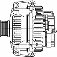 ��������� ��� ����������� Mercedes-Benz M W164 (05-) 3.5i 180A Startvolt, ���. LG 1509 LG1509 ����