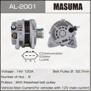 ��������� Masuma, Nissan / QR25DE (14V/120A) AL-2001 AL2001 ����
