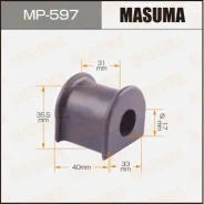 ������ ������������� Masuma /rear/ Land Cruiser Prado J95, Surf N18# [��.2] Masuma ������� MP-597 | �������� �� ��, ������, 5 ����� | �������� �� 12 �...