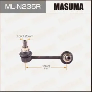 ������ ������������� (����) Masuma rear Nissan Teana, Murano / Z51 RH Masuma ������� ML-N235R | �������� �� ��, ������, 5 ����� | �������� �� 12 ���...
