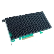 ����� ���������� HighPoint Rocket 1204, PCIe 3.0 x8, Ports: 4x M.2 (2242/2260/2280/22100), Board: Full Height, Full Length, ADD IN CARD ����