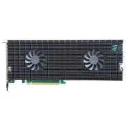 ����� ���������� HighPoint SSD7540, PCIe 4.0 x16, Ports: 8x M.2 (2242/2260/2280), Board: Full Height, Full Length, Bootable, RAID: 0,1,10 ADD IN CARD...