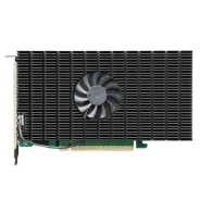����� ���������� HighPoint Rocket 1504, PCIe 4.0 x16, Ports: 4x M.2 (2242/2260/2280/22100), Board: Full Height, Full Length, ADD IN CARD ����