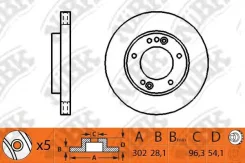 ���� ��������� ����� ����/��� KIA Sorento I JC NIBK RN1313 RN1313 ����