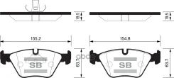 ������� ��������� BMW E39 520i/523i/535i �������� Sangsin brake ���. SP2171 SP2171 ����