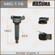 ������� ��������� Masuma, Crown, MARK II/ 1Jzfse Masuma MIC-116 Masuma MIC116 ����