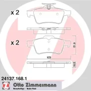 ������� ����. ����. FORD Focus II/Focus C-Max 04-, Mazda 3/5 03-, Volvo S40 II 03- Zimmermann 24137.168.1 241371681 ����