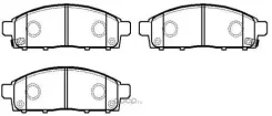 ������� ��������� Dongnan Zinger 2.0 08- / Mitsubishi L 200 2.5 DI-D/2.5 DiD RWD 05- HSB HP9293 HP9293 ����