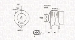 ��������� 14V 140A FIAT Ducato/Iveco Magneti Marelli 063731837010 063731837010 ����