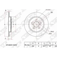 ���� ��������� (���) Toyota Corolla (E210) 18- / Prius 09-23 SAT ST-42431-12310 ST4243112310 ����