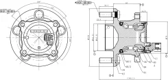 ������� ������ � ����� L=R FORD Focus 2/C-Max GANZ GIM03010 GIM03010 ����