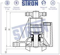 ����� ������� Ford Focus III 1,6 2011-2019/ S-Max I (WS CA1) 1,6 2010-2015/ Galaxy II (WA6) 2,0 2010-2015/ Mazda 2 I (DY) 1,4 2003-2007/ Volvo S80 II...