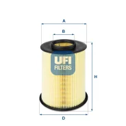 ������ ��������� FORD Focus II/C-MAx Volvo S40/V40 UFI Filters 27.675.00 2767500 ����
