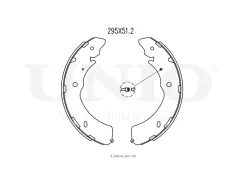 ������� ��������� �����. ������ Mitsubishi L200 IV, V 05-, Subaru Legacy (BM, BR) 09-, Outback (BR) 09- UNIO BRP-10010 BRP10010 ����