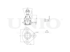 ����� ������� �������� ������ Peugeot Boxer III 06-, Citroen Jumper III 06-, Fiat Ducato (250) 06- UNIO SSP-20070 SSP20070 ����