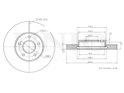 ���� ��������� �������� Ford Focus II 04-, C-Max 07-, Volvo S40 II 04- UNIO BRD-20005 BRD20005 ����