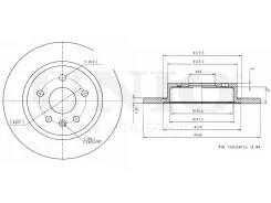 ���� ��������� ������ Chevrolet Cruze (J300, J305, J308) 09-, Aveo (T300) 13-, Opel Astra J 09- UNIO BRD-20023 BRD20023 ����