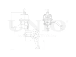 ����� ��������� ������ Toyota Camry (V40) 06-, Lexus ES (ACV40) 09- UNIO RMP-15108 RMP15108 ����