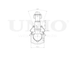 ����� ������� �������� ������ Mercedes-Benz E-Class (211) 02-, S-Class (W220, C215) 98-, CLS (219) 04- UNIO SSP-20087 SSP20087 ����